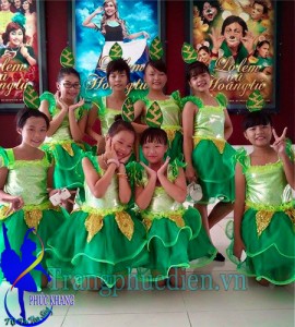 váy múa biểu diễn học sinh lớp 3
