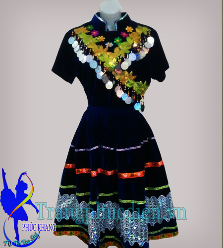 Váy mini H-Line màu xám nhạt hình xương cá | OCYvietnam